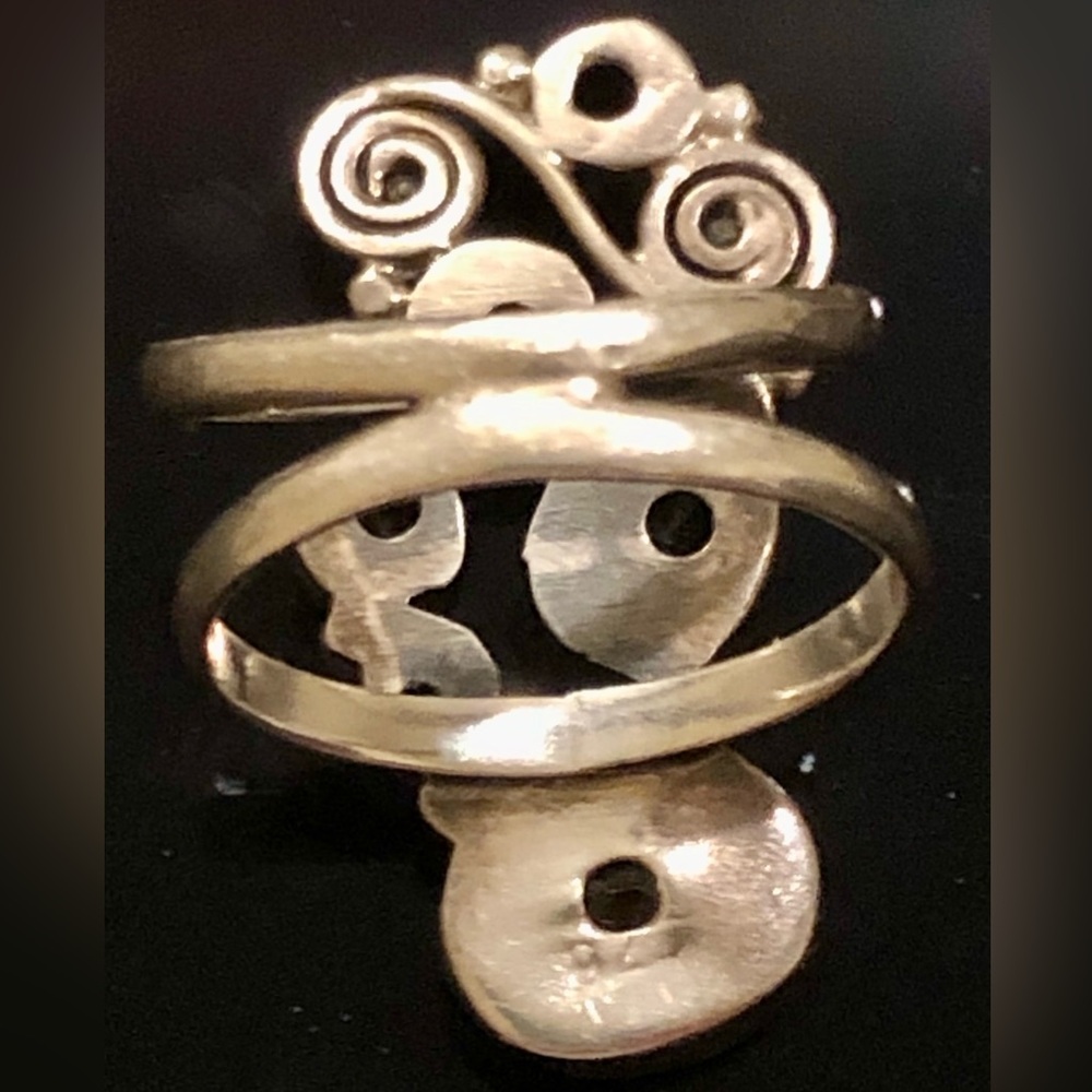 Multicolored Fine Gemstone Ring - image 5